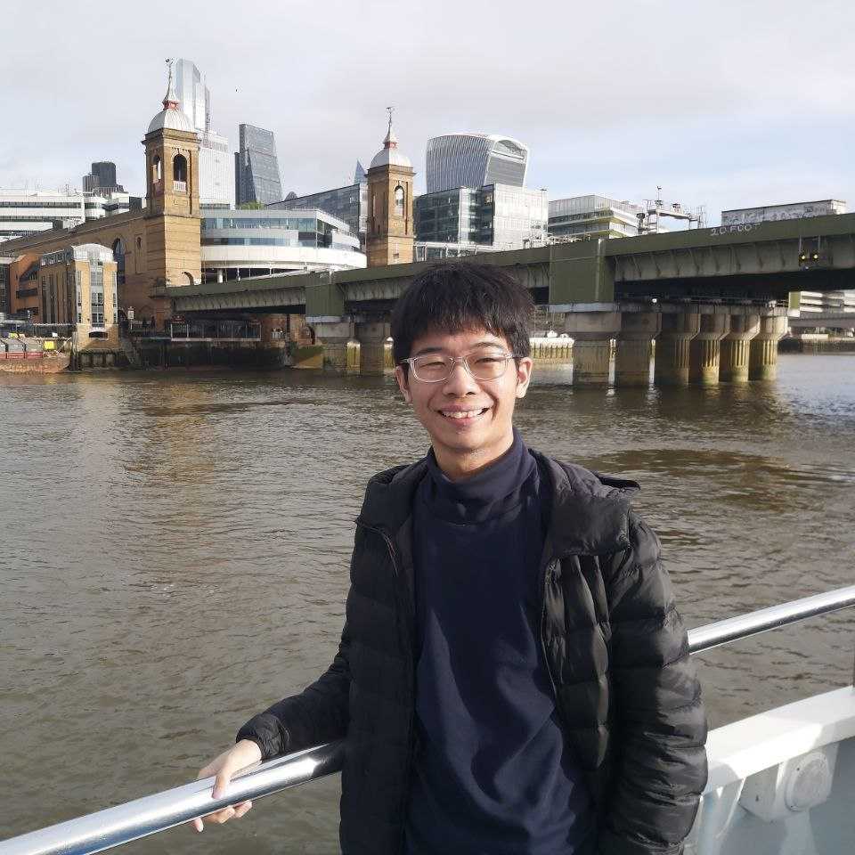 Samuel at London Bridge